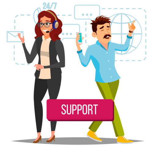 —Pngtree—technical support vector operator at_5189969